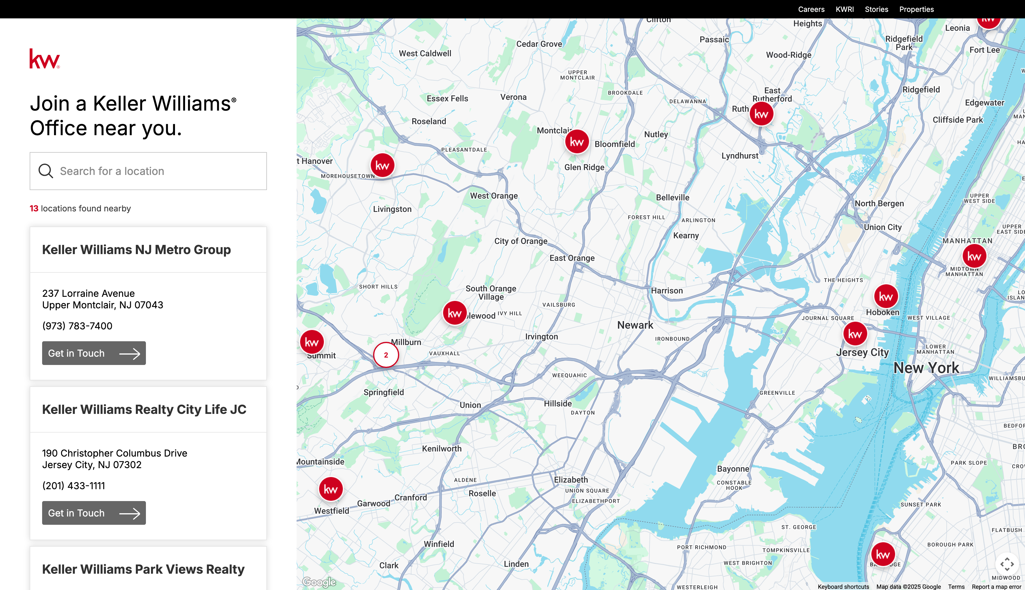 Locations 1